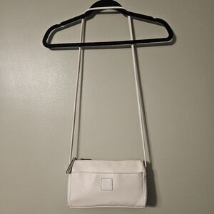 Liz Claiborn accessories white shoulder bag.